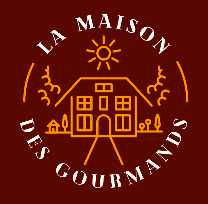 La Maison des Gourmands, logo circulaire original