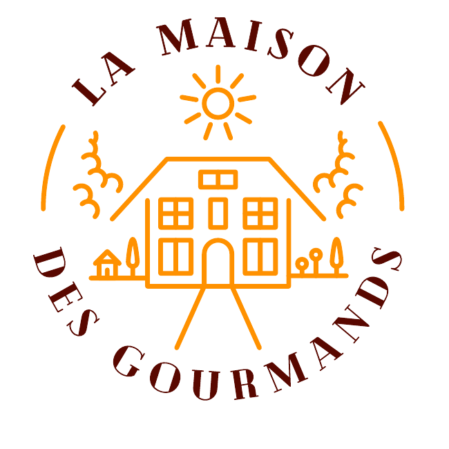 Logo circulaire original de La Maison des Gourmands
